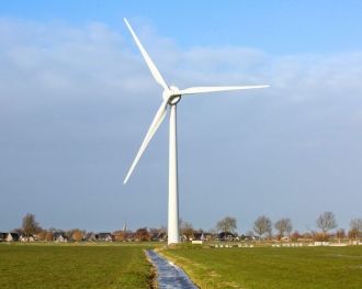 Dorpsmolen Reduzum. Foto energie van ons